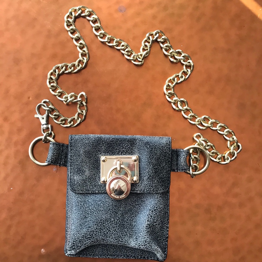 Michael Kors chain belt bag